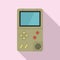 Gameboy icon, flat style