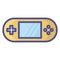 Gameboy Isolated Vector Icon fully editable
