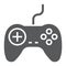 Gamepad glyph icon, electronic and device