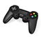 Gamepad joypad for video game console isolated