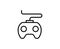 Gamepad line icon