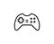 Gamepad line icon