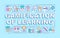 Gamification of learning word concepts blue banner