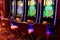 Gaming slot machines