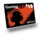 A gaming system gift card is seen