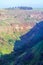 Gamla waterfall and nearby landscape. The Golan Heights