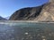 Gandaki River in Winter in Mustang District, Nepal.