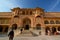 Ganesh Pol Entrance. Amer Palace (or Amer Fort). Jaipur. Rajasthan. India