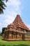 Ganesha shrine and Brihadisvara Temple, Gangaikondacholapuram, Tamil Nadu, India. South West view