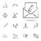 gang, criminal, finger, letter icon. mafia icons universal set for web and mobile