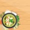 Gang Kiew Wan ,Thai green curry in coconut milk