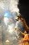 Ganga aarti at Benaras Kashi Uttar pradesh India