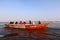 Ganga river boating area in Varanasi