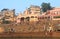Ganges river ghat Varanasi India