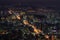 Gangnam and Seocho view at night