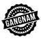 Gangnam stamp rubber grunge