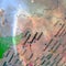 gangotri city name displayed on geographic map galaxy abstract