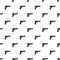 Gangster pistol pattern seamless vector