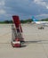 Gangway at the airport in Penang, Malaysia