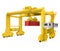 Gantry Crane Isolated