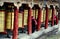 Ganzi, China: Tibetan Prayer Wheels