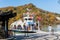 Gapyeong,South Korea-October 2020: Korean cruise ship bound to Nami island with full tourist passengers arrive at the destination