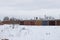 garage buildings in winter