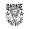 Garage, car and motorcycle custom engine motors