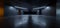 Garage Cement  Sci Fi Concrete Grunge Dark Underground Studio hangar Parking Car Showroom Orange Blue Lights Modern Background