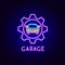 Garage Neon Label