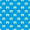 Garage pattern seamless blue