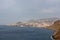 Garajau - Panoramic view city of Funchal seen from Cristo Rei in Garajau, Madeira island, Portugal, Europe. Majestic coastline