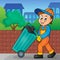 Garbage collector theme image 2