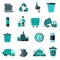 Garbage Icons Set