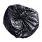 Garbage plastic bag black isolated on white background, bag plastic of garbage waste, plastic bag for waste separation recycle,