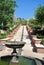 Garden of Alcazaba of Almeria in Andalusia, Spain, on a sunny day