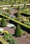 Garden art. Parterre. Knot Garden.