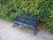 Garden bench, cast iron