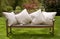 Garden bench cushions