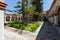 Garden and cloister of the monastery de la Recoleta Arequipa Per