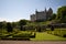 Garden at Dunrobin castle, Scotland