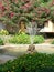 Garden in Espace Van Gogh, Arles, Bouches-du-Rhone, Provence, France