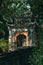 Garden gates to the temple of Emperor Le Dai Hanh in Vietnam