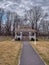 Garden Gazebo in the Middle of a Vineyard