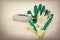 Garden Gloves and Hand Trowel