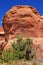 Garden Gnome Rock Formation Canyon Arches National Park Moab Utah