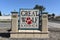 GARDEN GROVE, CALIFORNIA - 31 MAR 2021: Closeup of the Great Wolf Lodge Sign on Harbor Boulevard