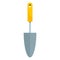 Garden hand shovel icon, flat style