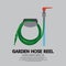 Garden Hose Reel.