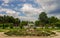 Garden in Lancut castle, Subcarpathian Voivodeship, Poland